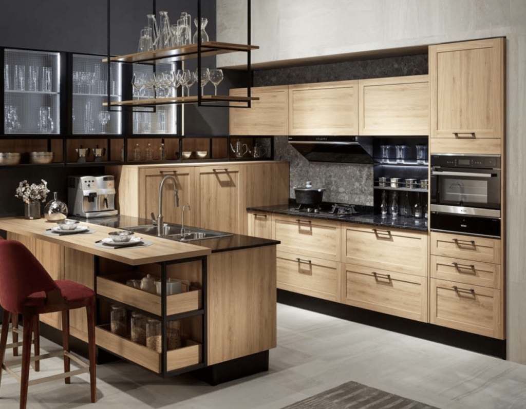 Elevate Your Living Space: Discover Samrat Interior’s Finest Classic Kitchen Designs