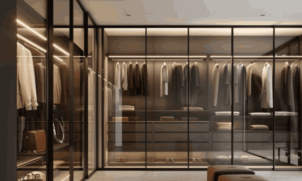 Walk-in closet Modular wardrobe