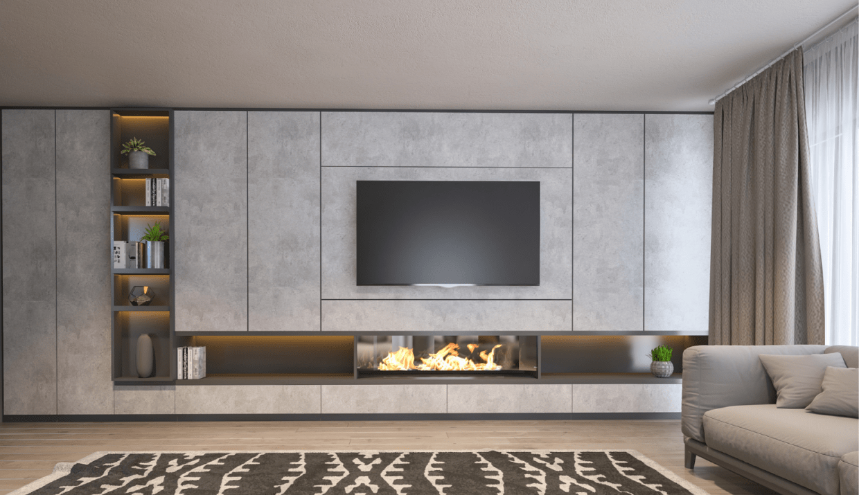 Revolutionize Your Home Entertainment Experience with Samrat Interior TV Units