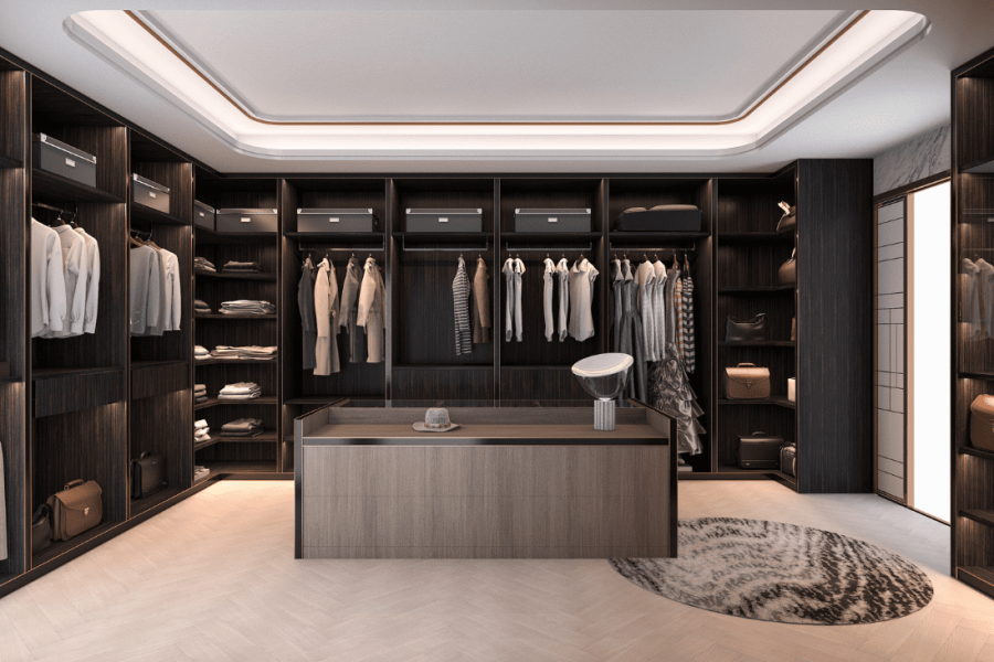 Glass Modular Wardrobe