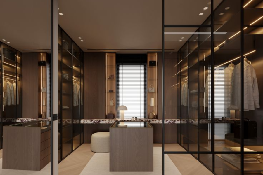 Slide and Bi Fold Modular Wardrobe